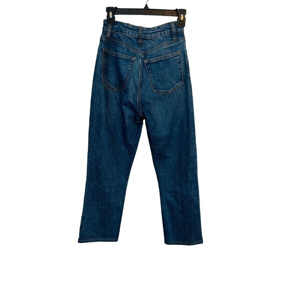 Reformation 25 Designer High-Waist Blue Denim Jeans NWOT - Picture 6 of 10
